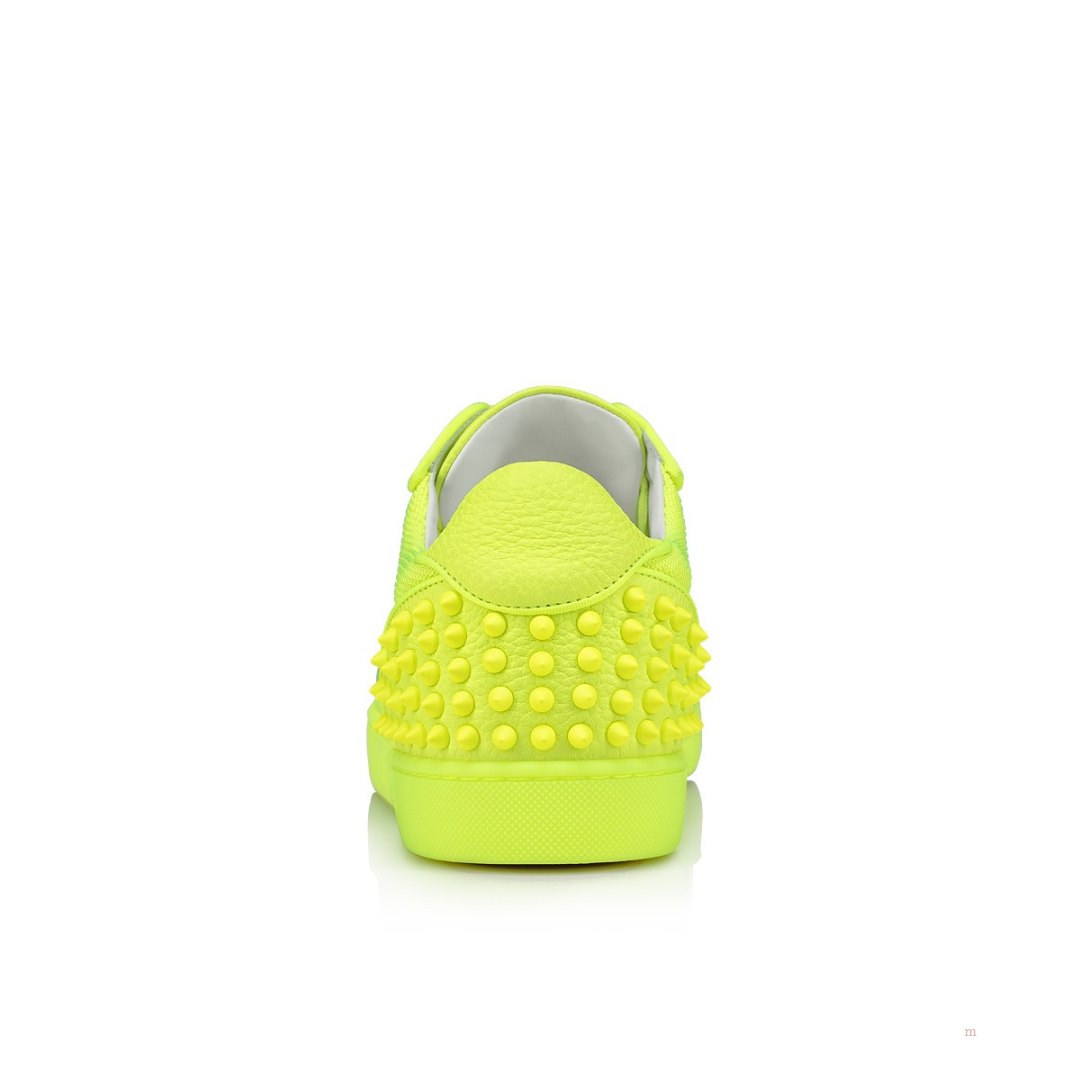 Christian Louboutin Seavaste 2 Men's Low Top Sneakers Yellow | HDGRCB639