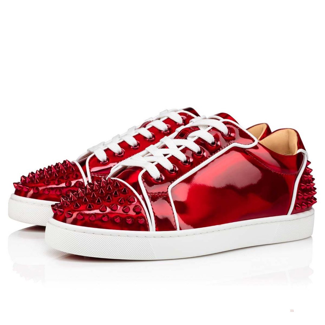 Christian Louboutin Seavaste 2 Men's Low Top Sneakers Red | OQUHEG504