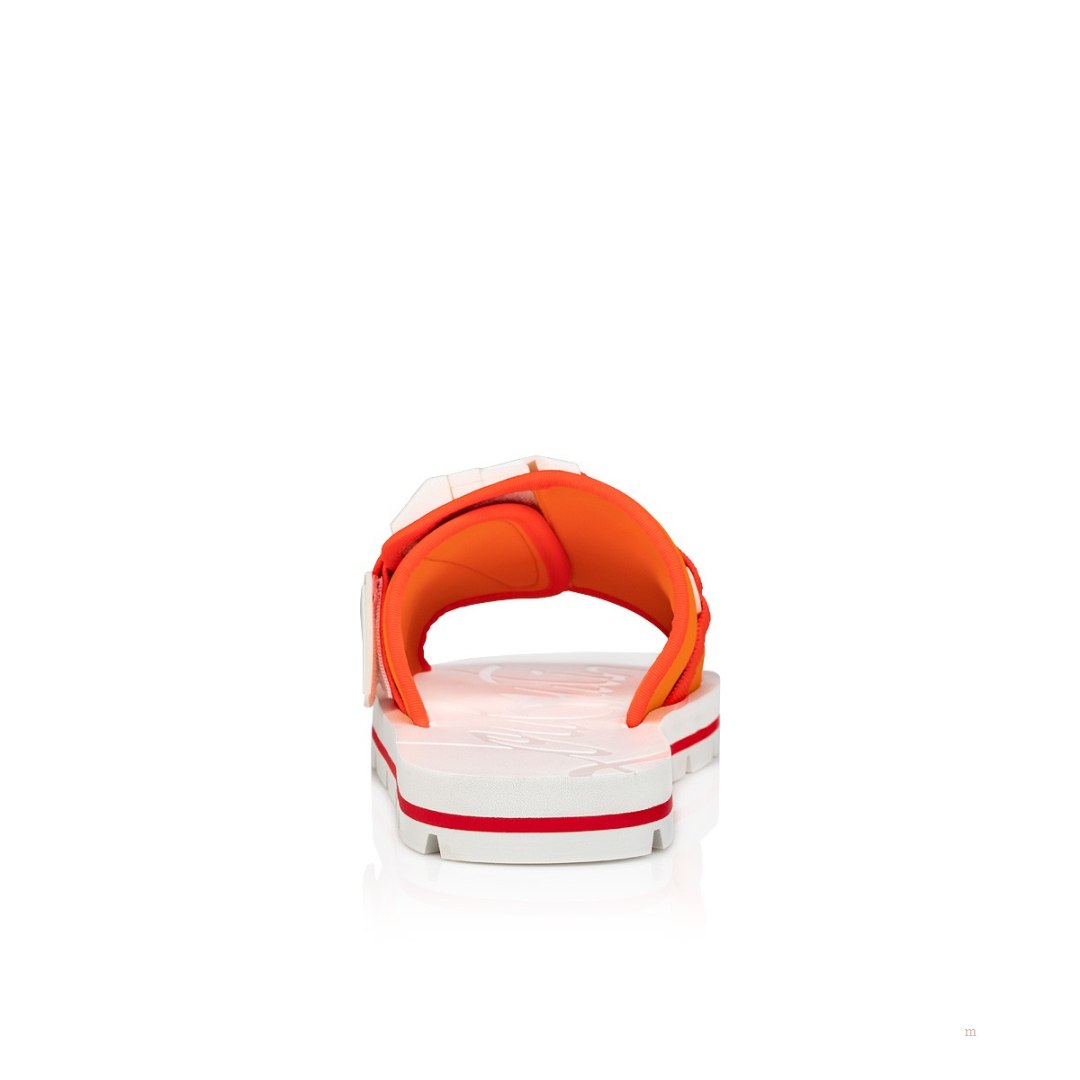 Christian Louboutin Siwa Clip Men's Sandals Orange | EMCJID293