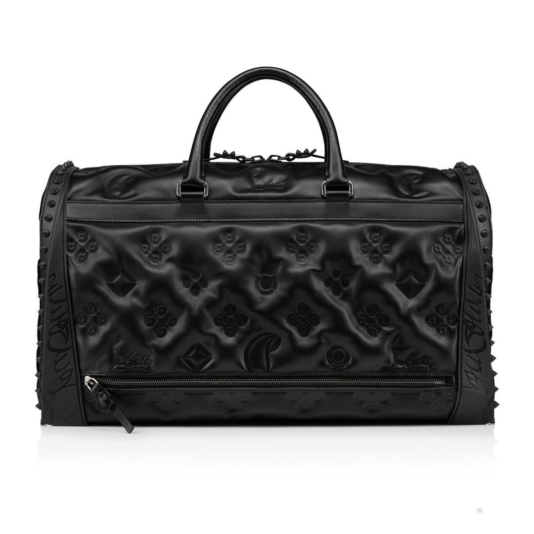 Christian Louboutin Sneakender Men's Travel Bag Black | HBIMES692