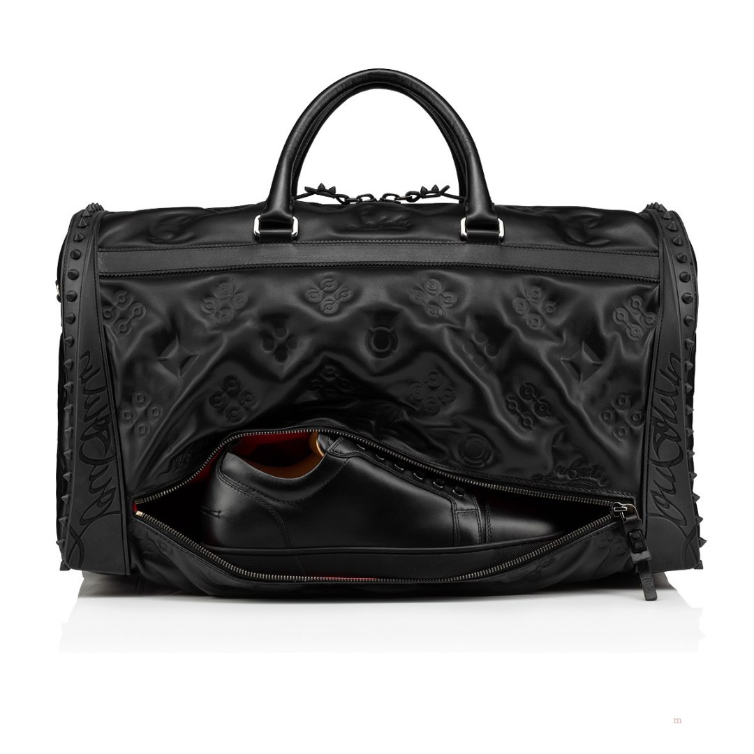 Christian Louboutin Sneakender Men's Travel Bag Black | HBIMES692