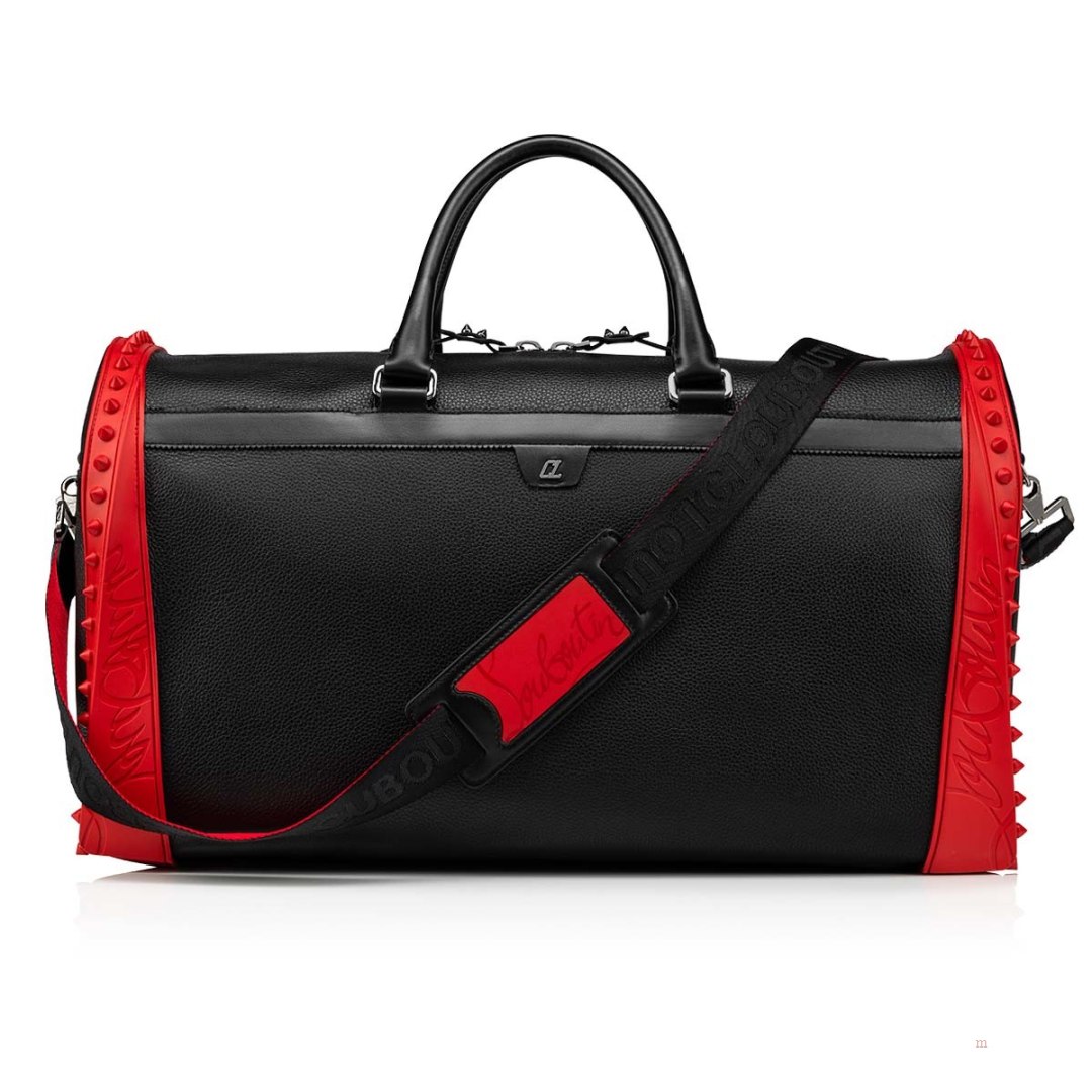 Christian Louboutin Sneakender Men's Travel Bag Black | PBNQYE320