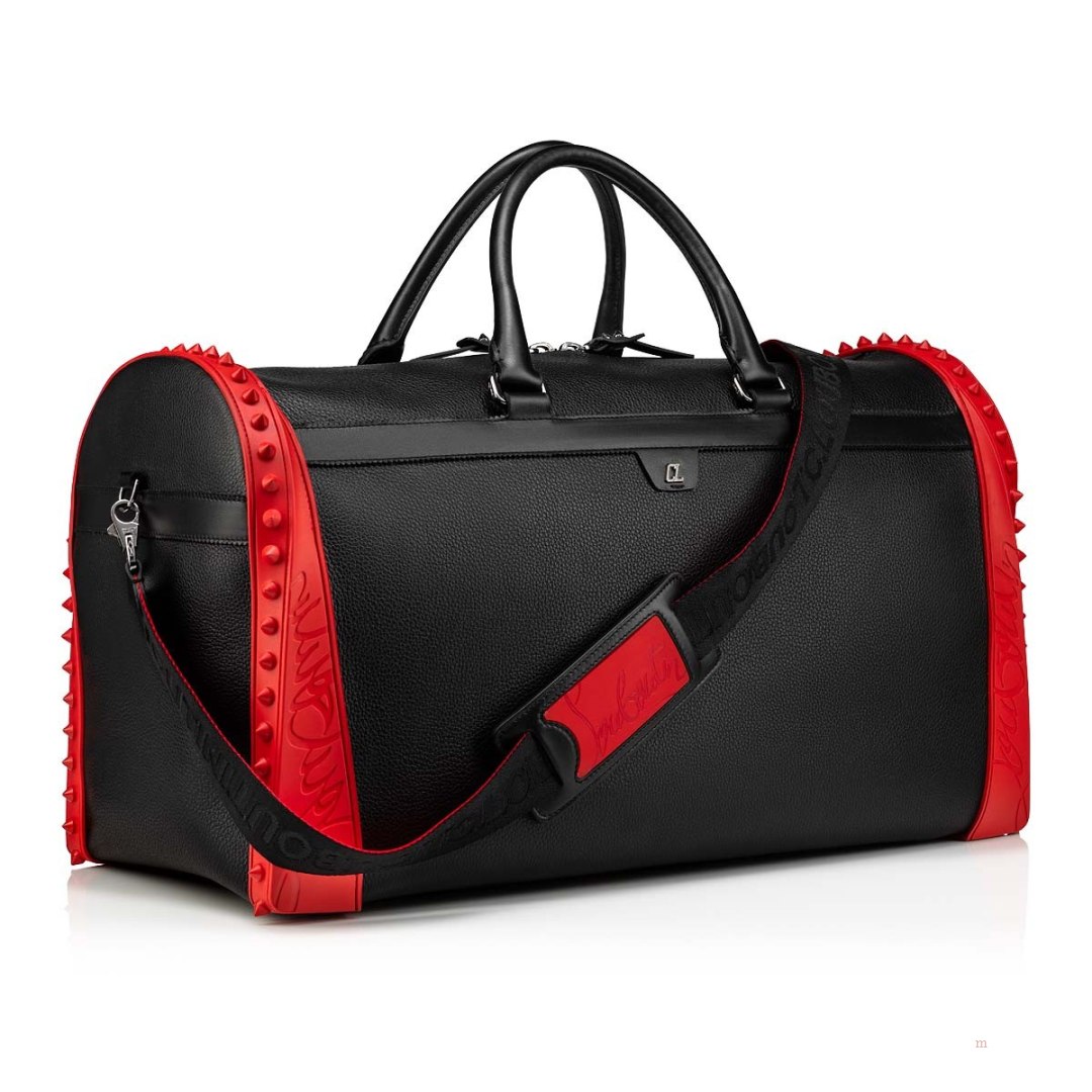 Christian Louboutin Sneakender Men's Travel Bag Black | PBNQYE320