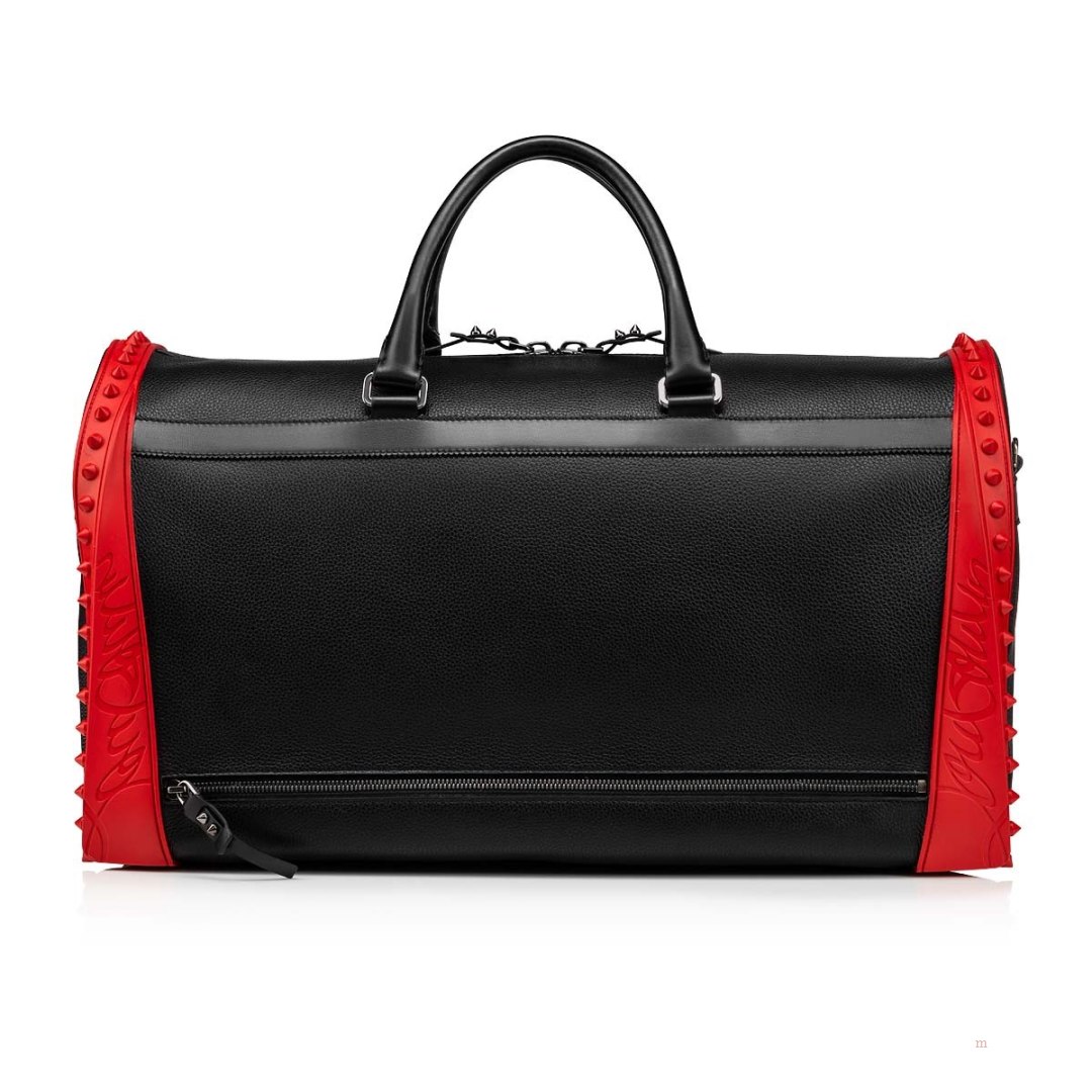 Christian Louboutin Sneakender Men's Travel Bag Black | PBNQYE320