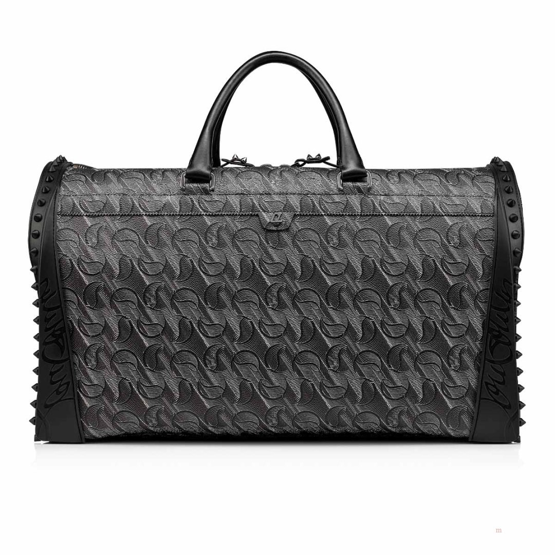 Christian Louboutin Sneakender Men's Travel Bag Black | TEDUHS324