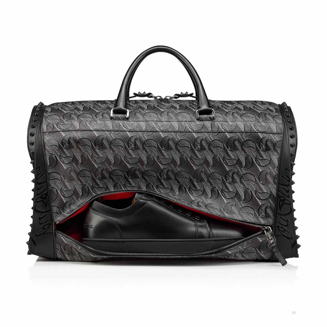 Christian Louboutin Sneakender Men's Travel Bag Black | TEDUHS324