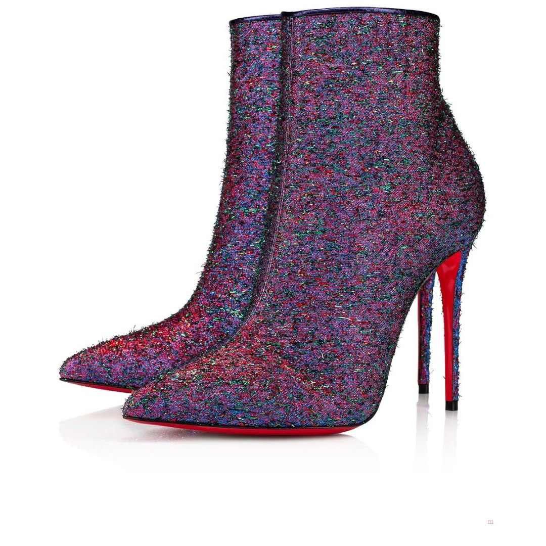 Christian Louboutin So Kate Booty Women's Ankle Boots Purple | XVKCUE956