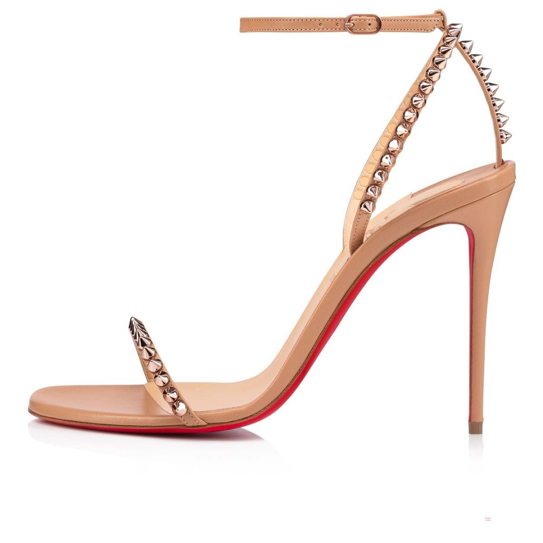 Christian Louboutin So Me Women's Sandals Beige | ZLQVOF364