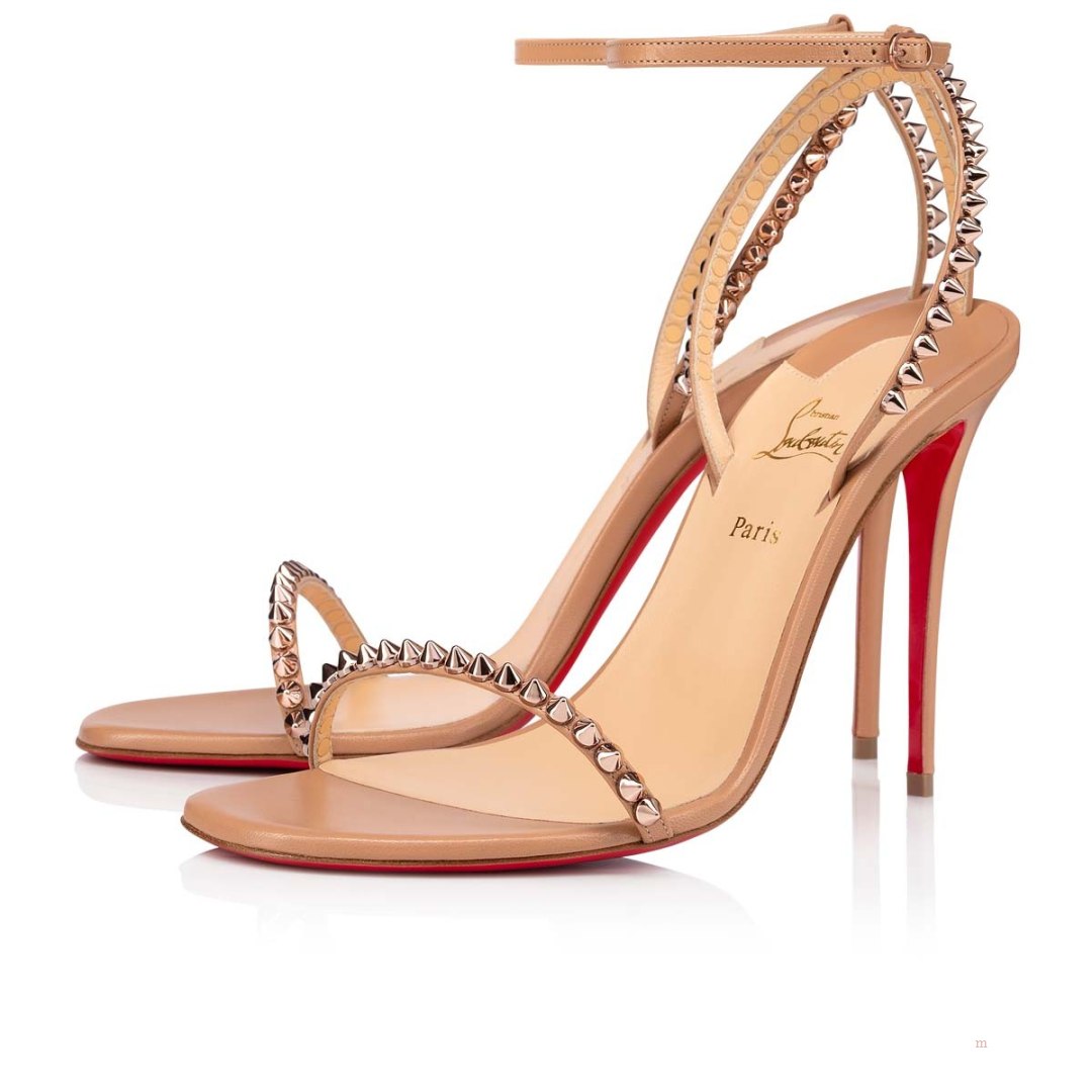 Christian Louboutin So Me Women\'s Sandals Beige | ZLQVOF364