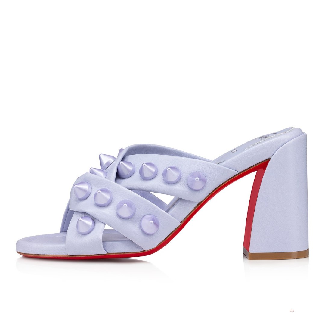 Christian Louboutin Spika Club Women's Sandals Purple | FVBTOZ216