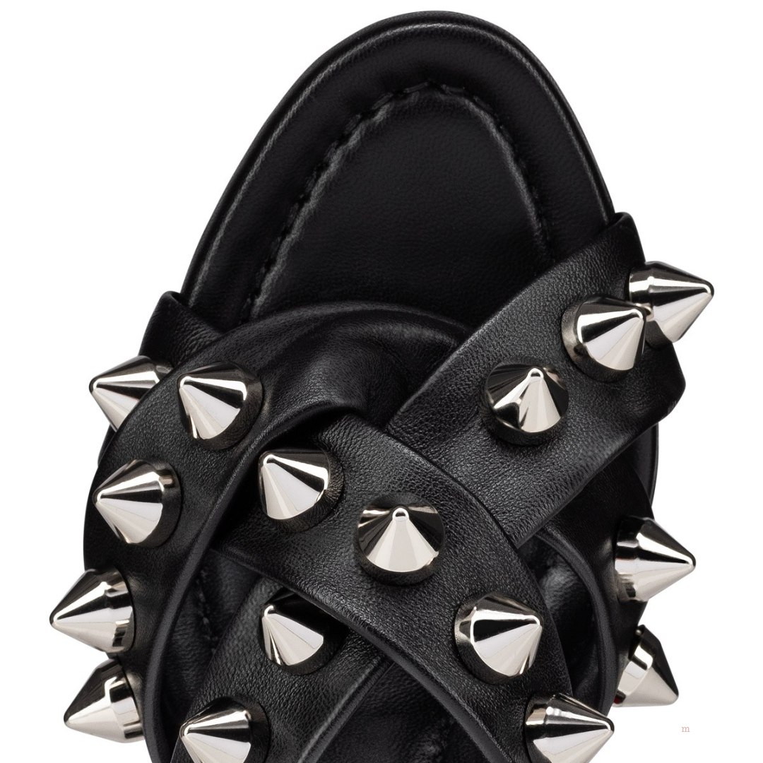 Christian Louboutin Spika Club Women's Sandals Black | WCQDMK179