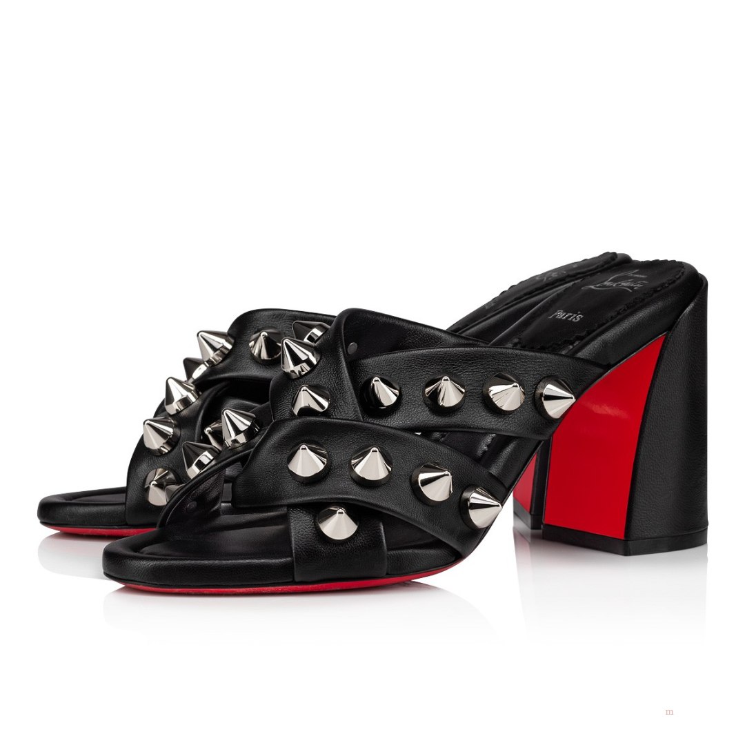 Christian Louboutin Spika Club Women\'s Sandals Black | WCQDMK179