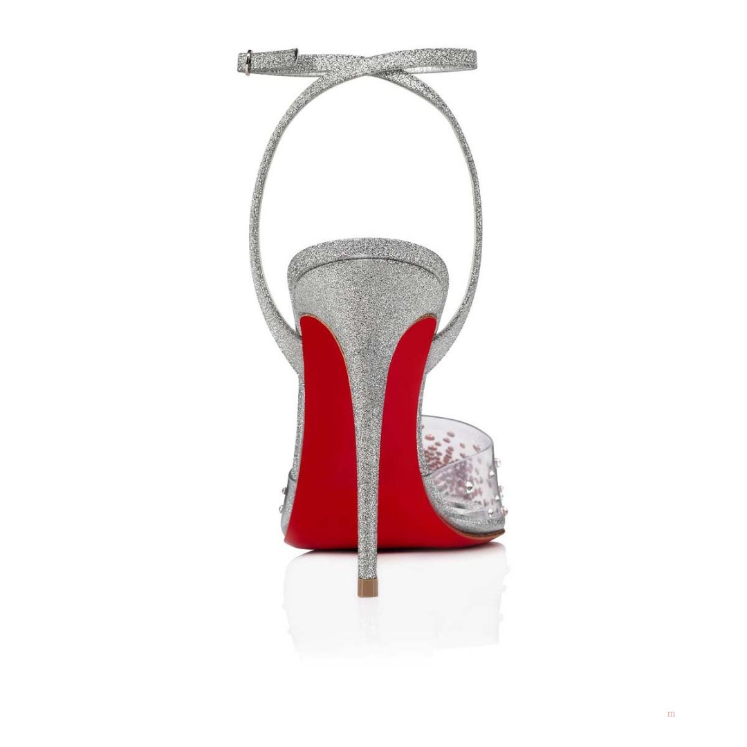 Christian Louboutin Spikaqueen Women's Pumps Silver | YZCWDF645