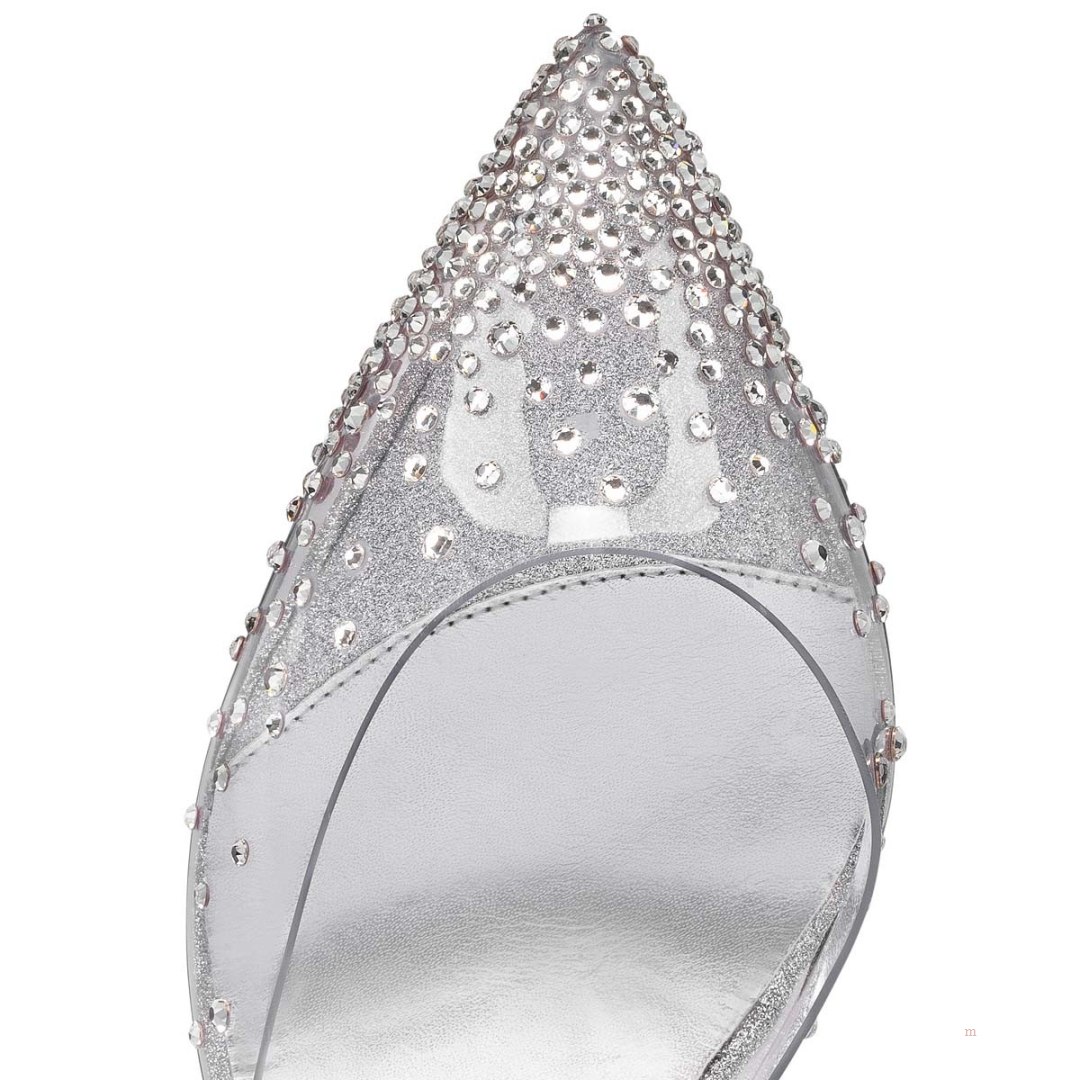 Christian Louboutin Spikaqueen Women's Pumps Silver | YZCWDF645