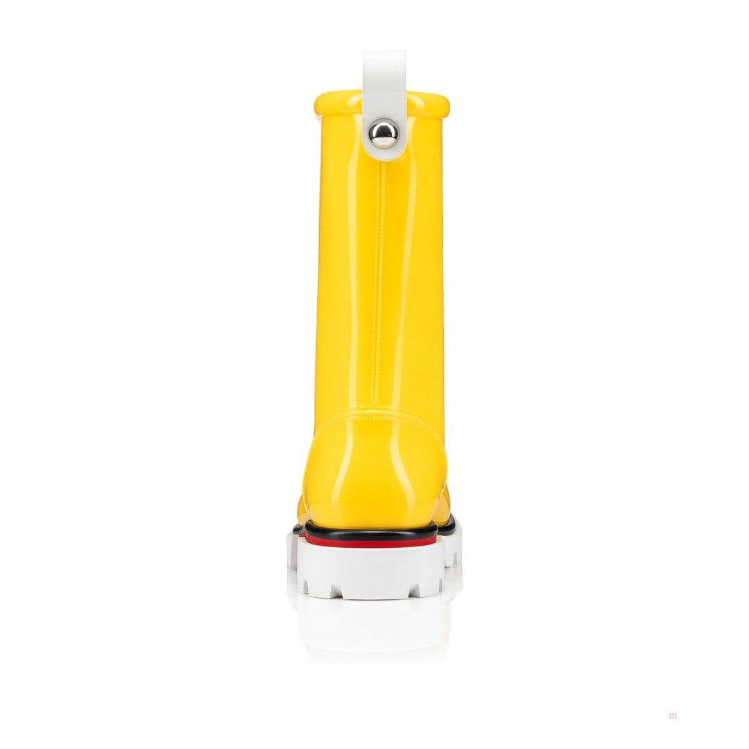 Christian Louboutin Toy Pluie Boys' Rain Boots Yellow | LSZBWD986