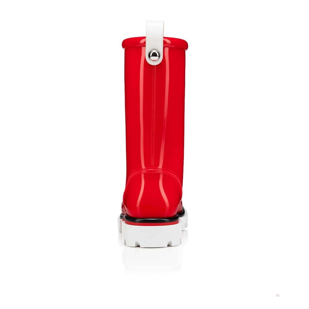 Christian Louboutin Toy Pluie Boys' Rain Boots Red | ZVDYGS469