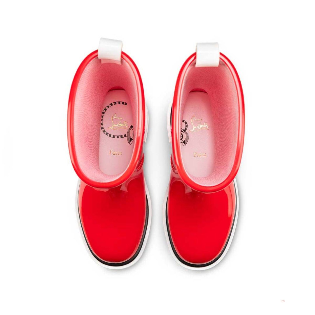 Christian Louboutin Toy Pluie Boys' Rain Boots Red | ZVDYGS469