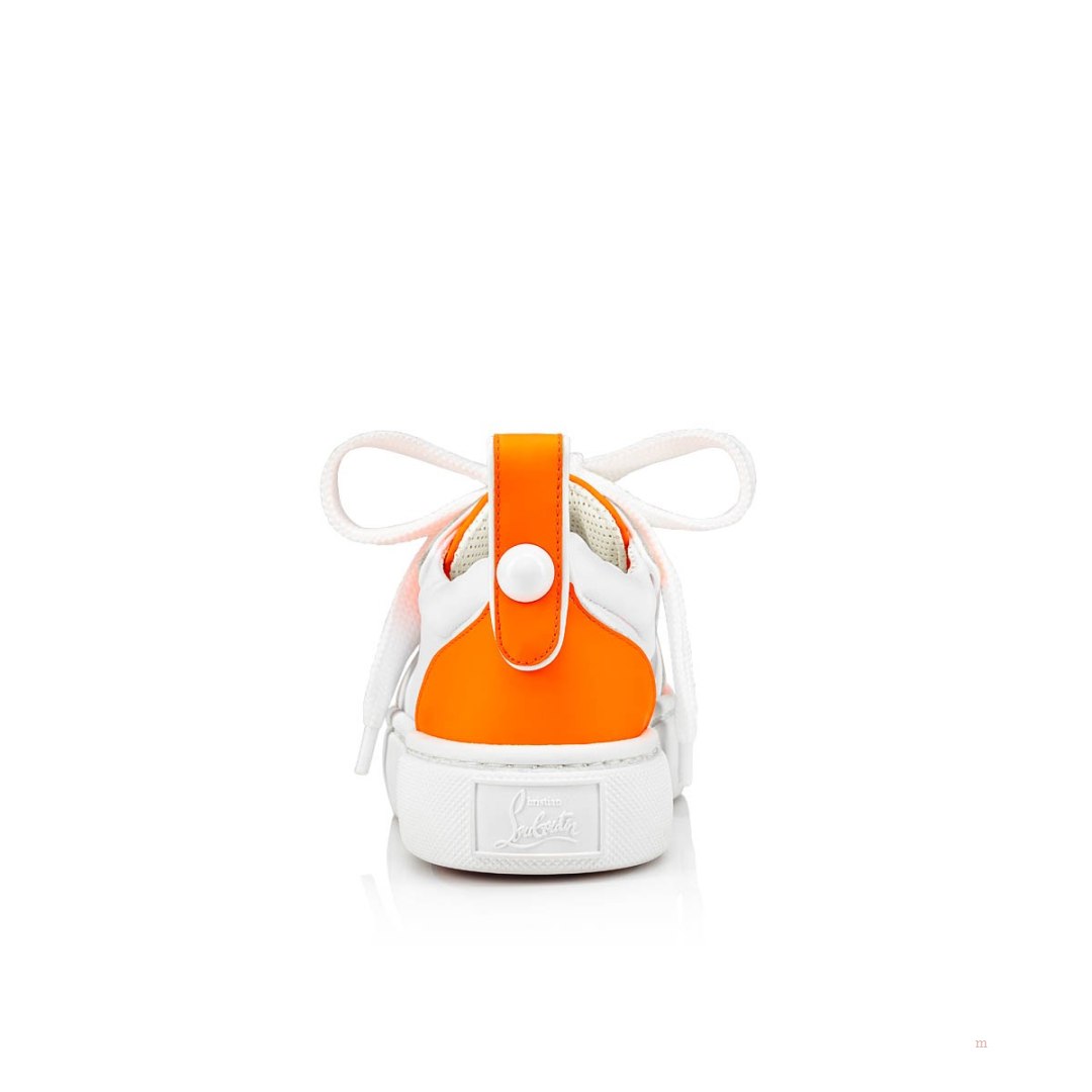 Christian Louboutin Toy Toy Boys' Low Top Sneakers Orange | EMYBJV208