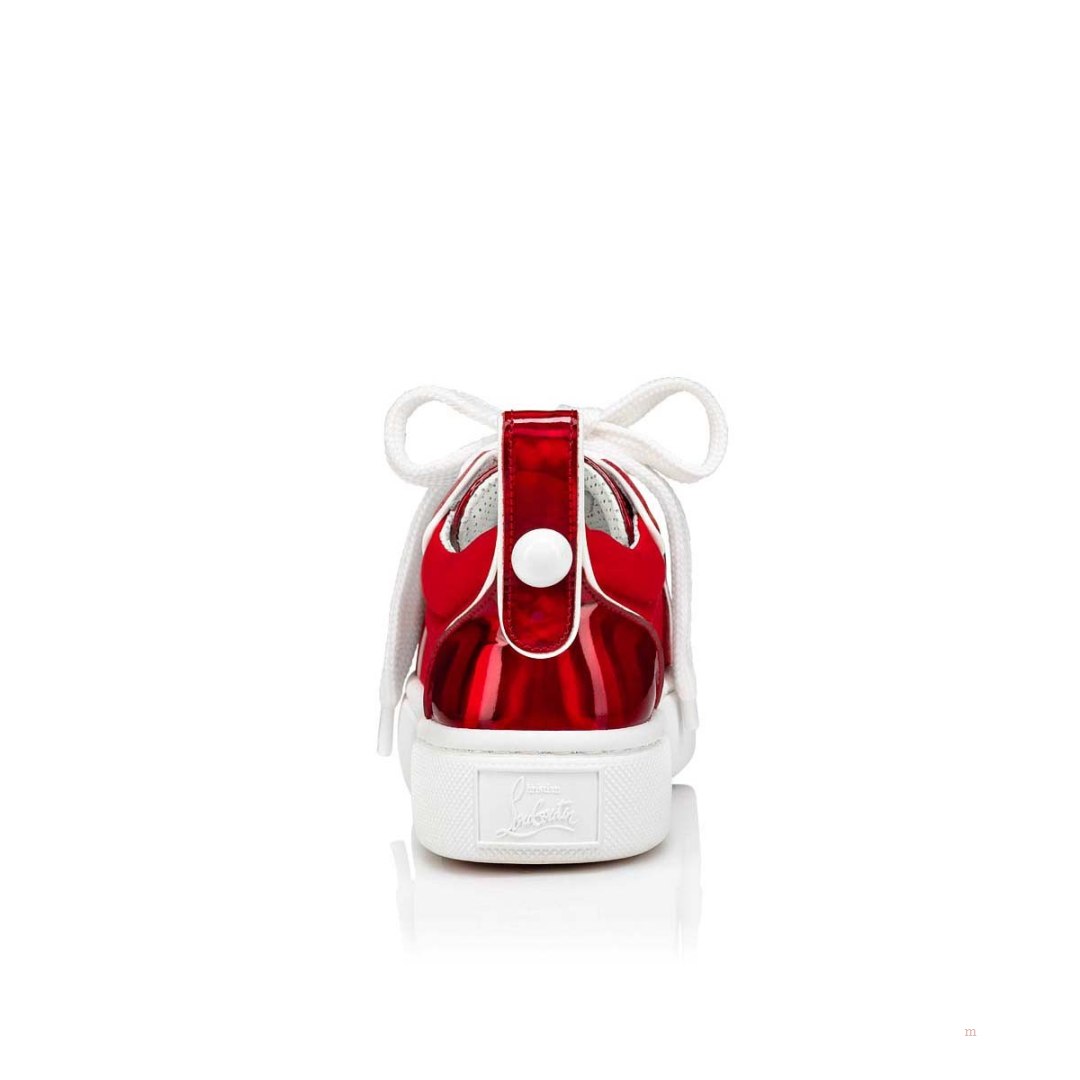 Christian Louboutin Toy Toy Boys' Low Top Sneakers Red | LMPNKA085