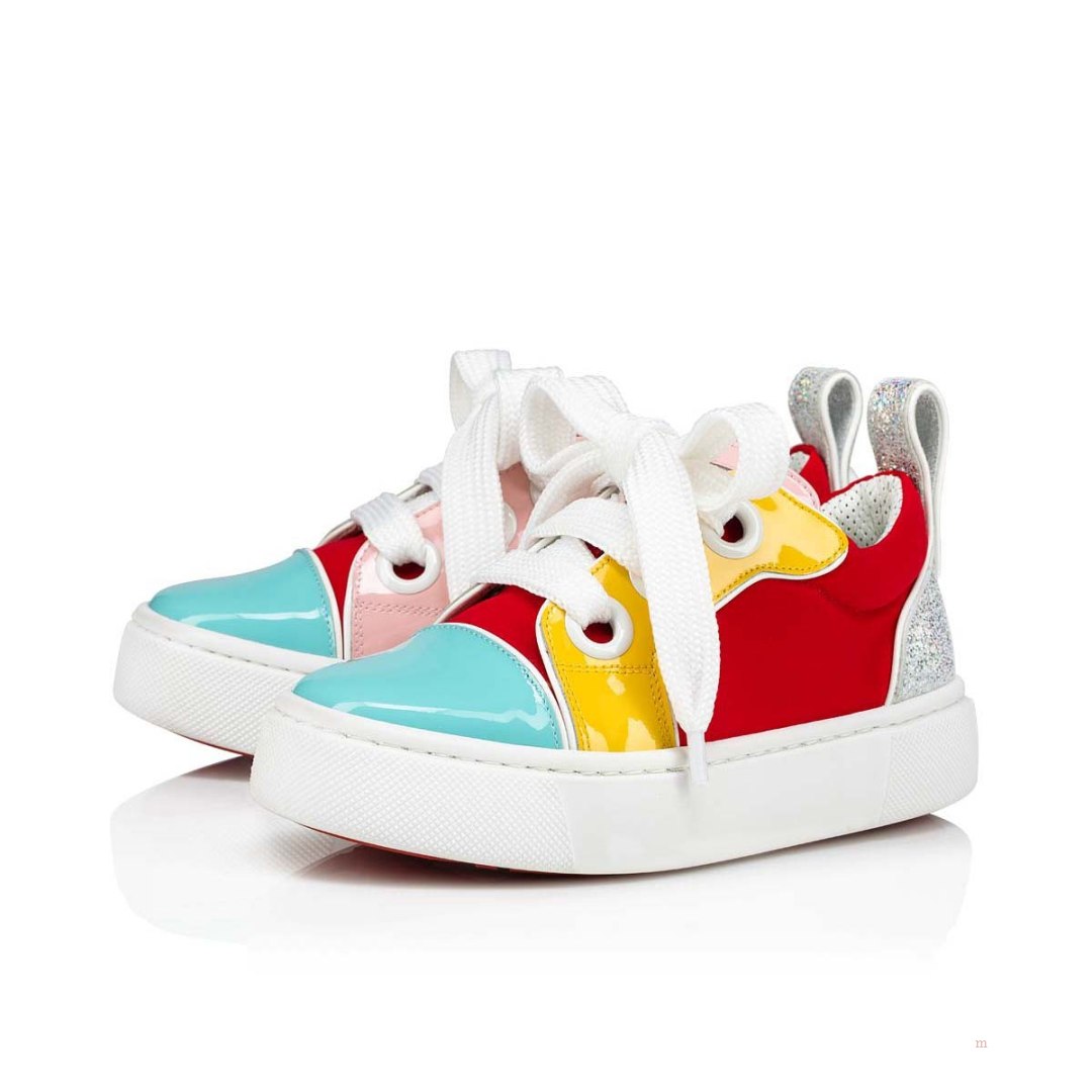 Christian Louboutin Toy Toy Boys' Low Top Sneakers Multicolor | LRFUHK856