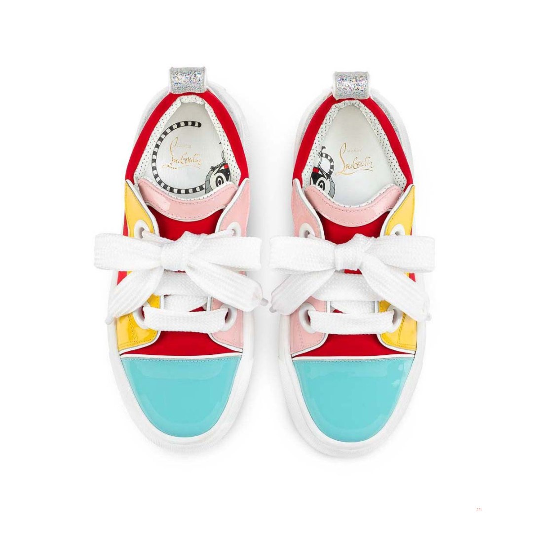 Christian Louboutin Toy Toy Boys' Low Top Sneakers Multicolor | LRFUHK856