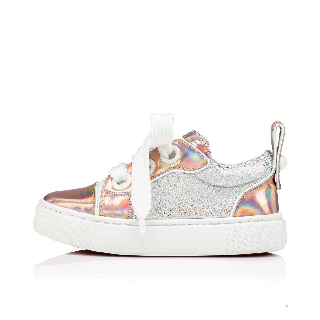 Christian Louboutin Toy Toy Girls' Low Top Sneakers Pink | WGMILK524