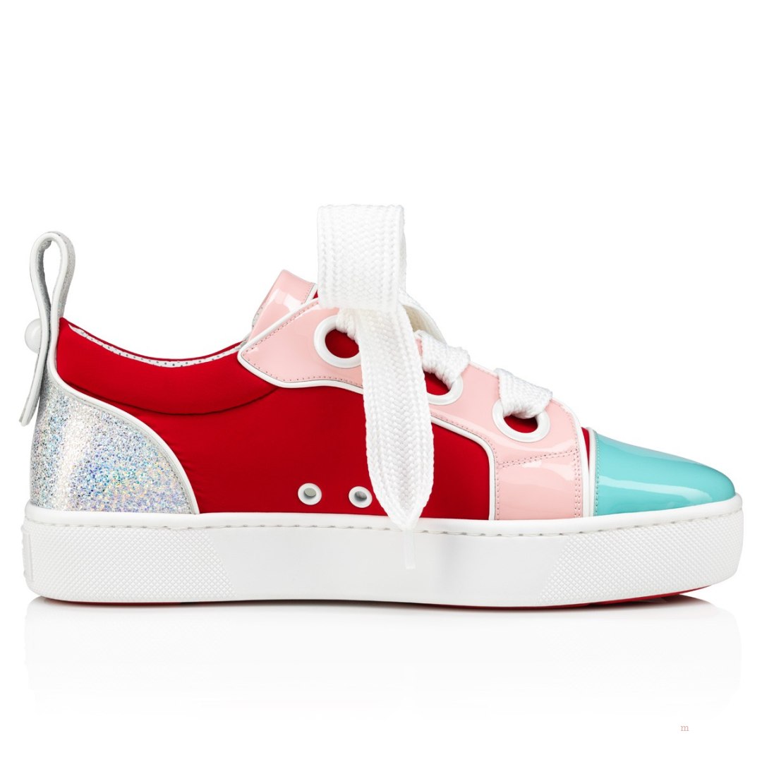 Christian Louboutin Toy Toy Men's Low Top Sneakers Multicolor | MFWQKO915