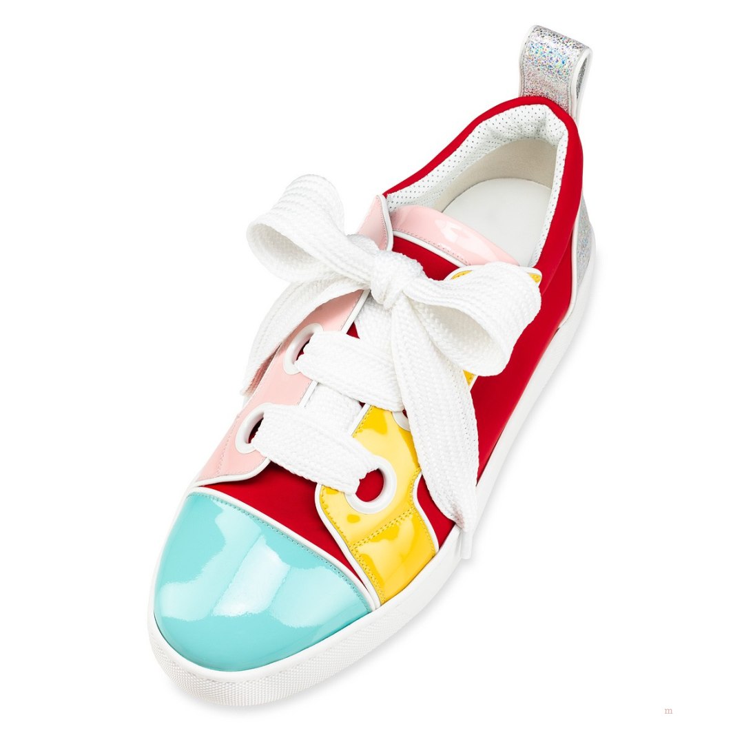 Christian Louboutin Toy Toy Men's Low Top Sneakers Multicolor | MFWQKO915