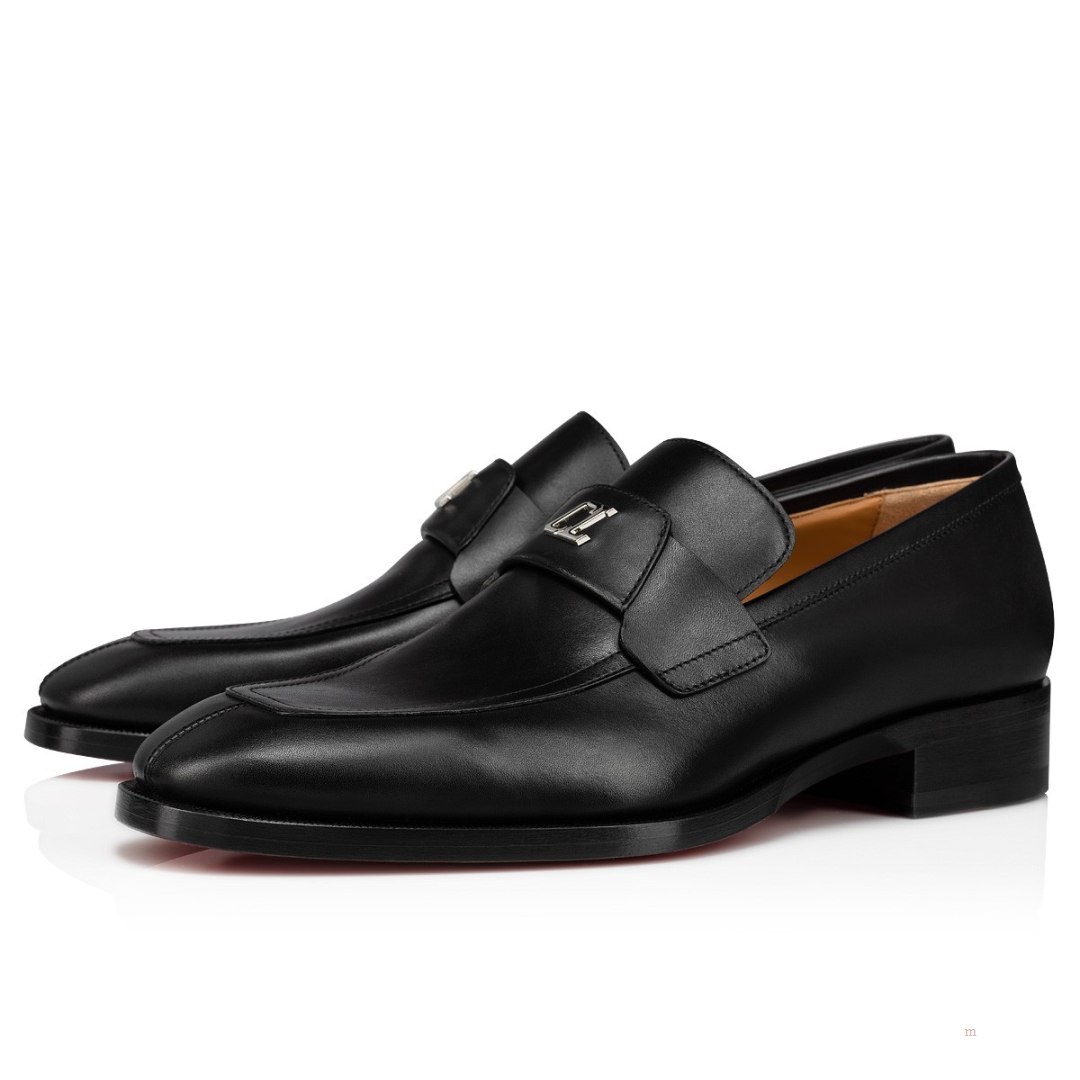 Christian Louboutin Varsimoc Men's Loafers Black | NSFTQG709