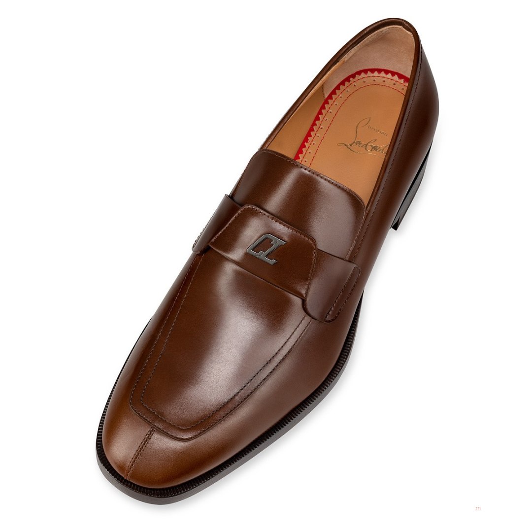 Christian Louboutin Varsimoc Men's Loafers Brown | TJCKSZ208