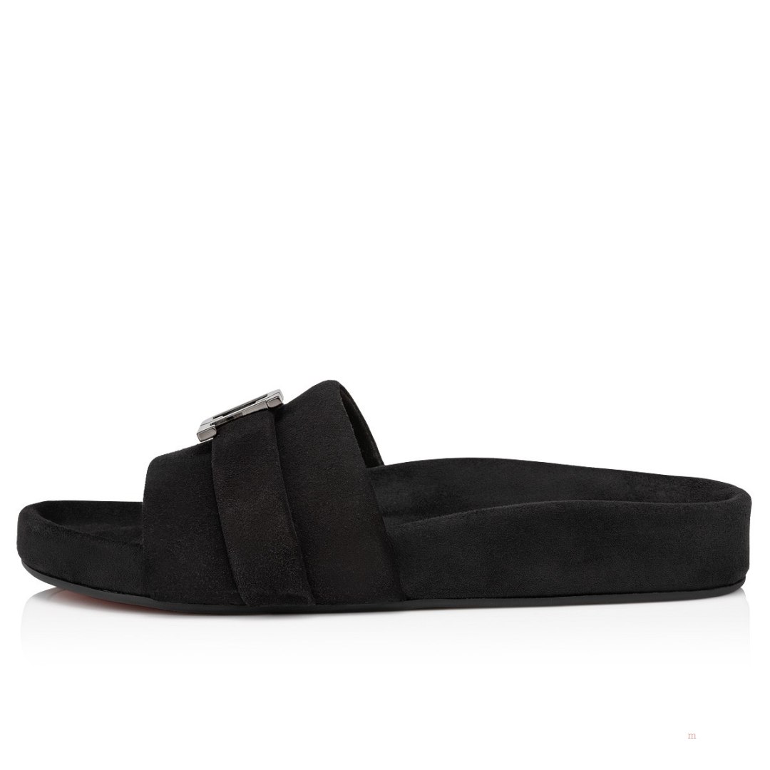 Christian Louboutin Varsimule Bizz Men's Sandals Black | NESVDZ196