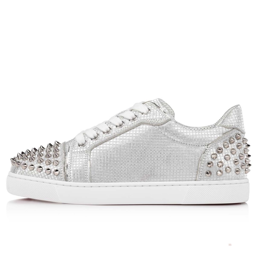 Christian Louboutin Vieira 2 Women's Sneakers Silver | ECDANI396