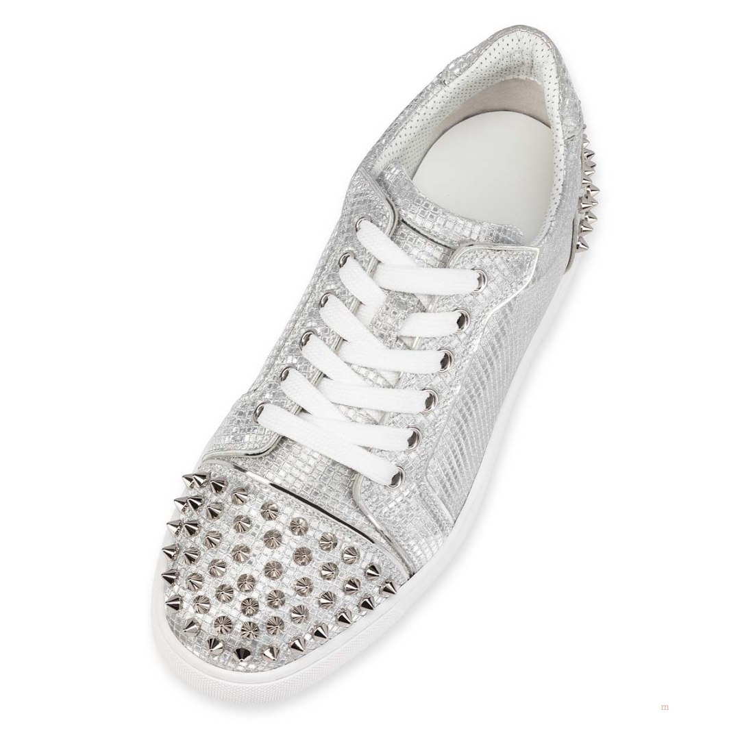 Christian Louboutin Vieira 2 Women's Sneakers Silver | ECDANI396