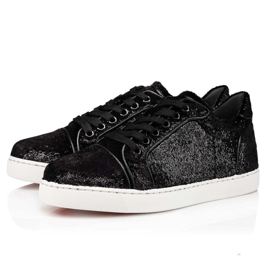 Christian Louboutin Vieira Women's Sneakers Black | AGFOXW279