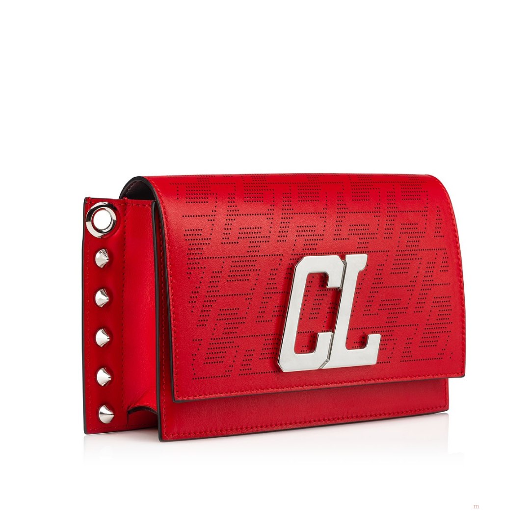 Christian Louboutin Wallstrap Men's Messenger Bag Red | EOJZVQ529