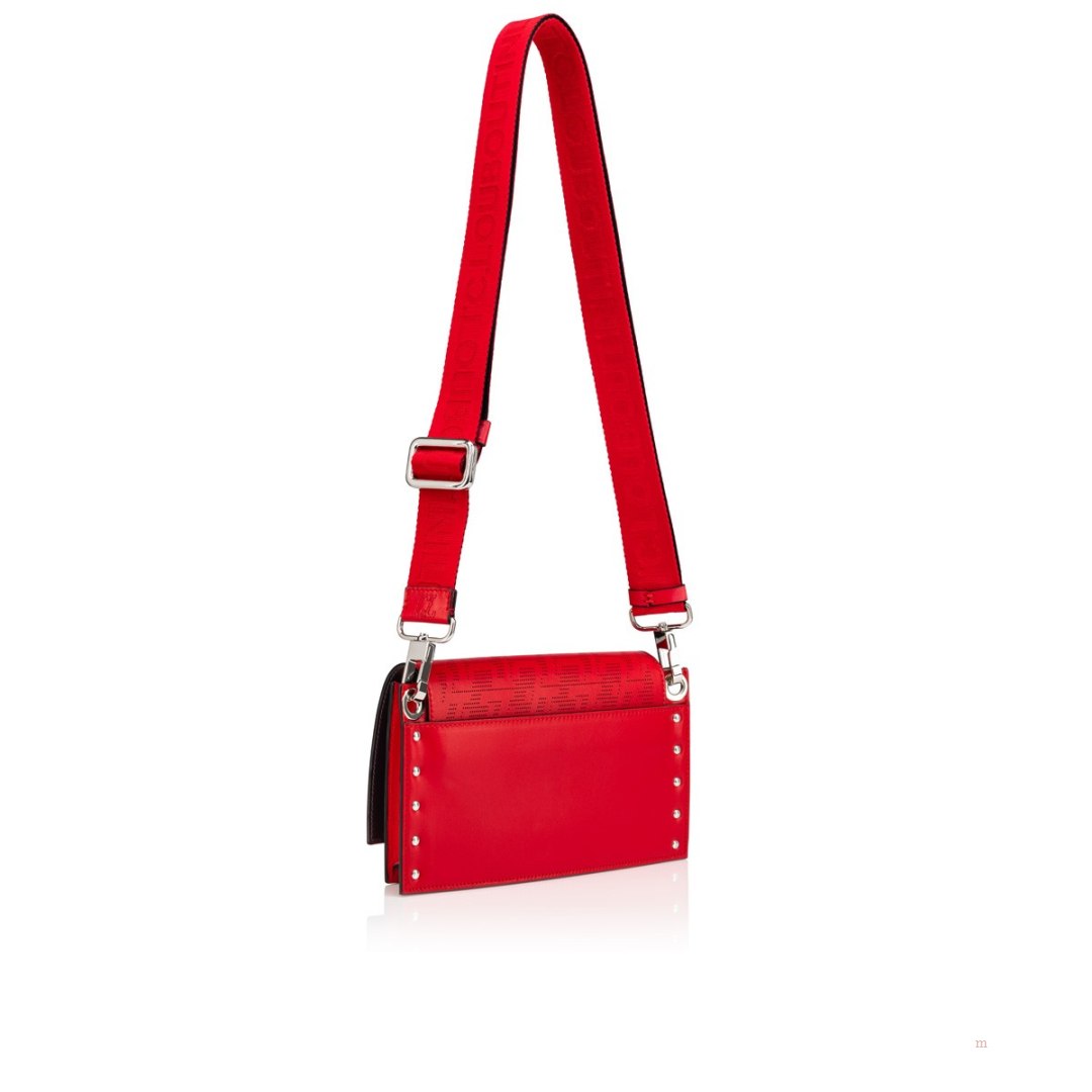 Christian Louboutin Wallstrap Men's Messenger Bag Red | EOJZVQ529