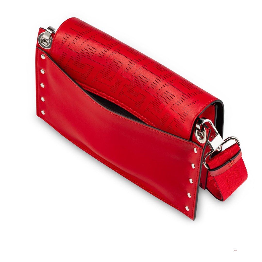 Christian Louboutin Wallstrap Men's Messenger Bag Red | EOJZVQ529