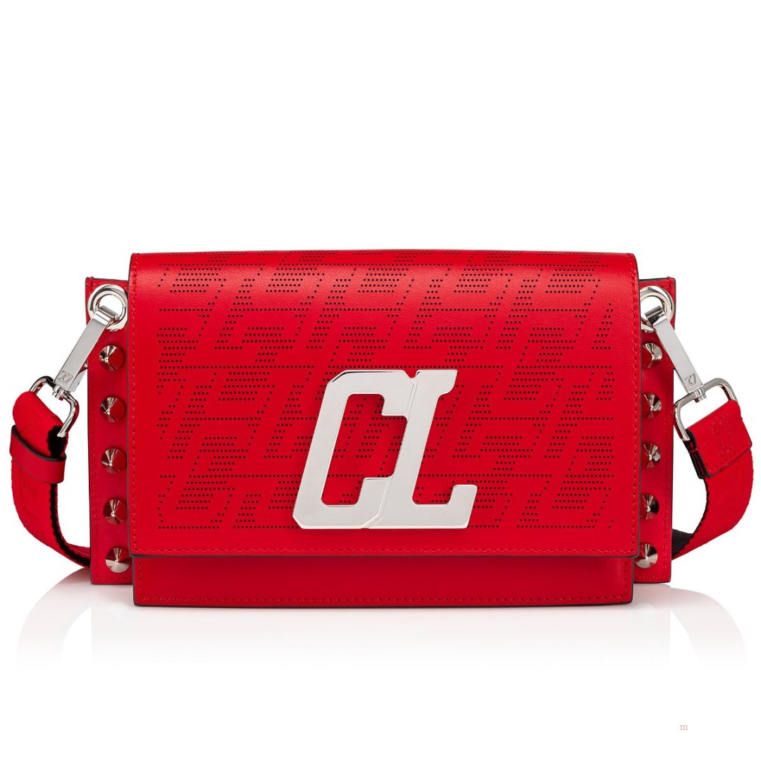 Christian Louboutin Wallstrap Men\'s Messenger Bag Red | EOJZVQ529