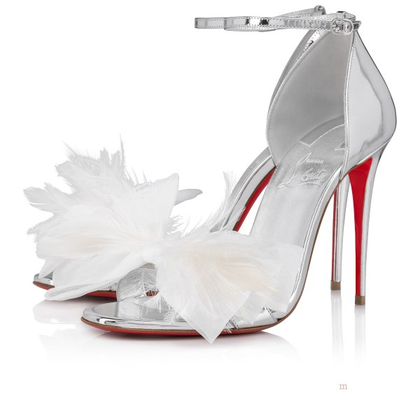 Christian Louboutin Anemona Sandal Women's Sandals Silver | HLAITE120