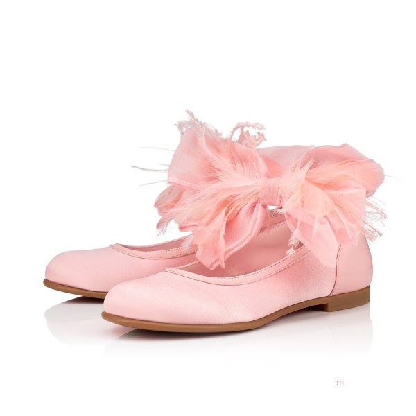 Christian Louboutin Anemonina Girls' Ballerinas Pink | IJGTAH908