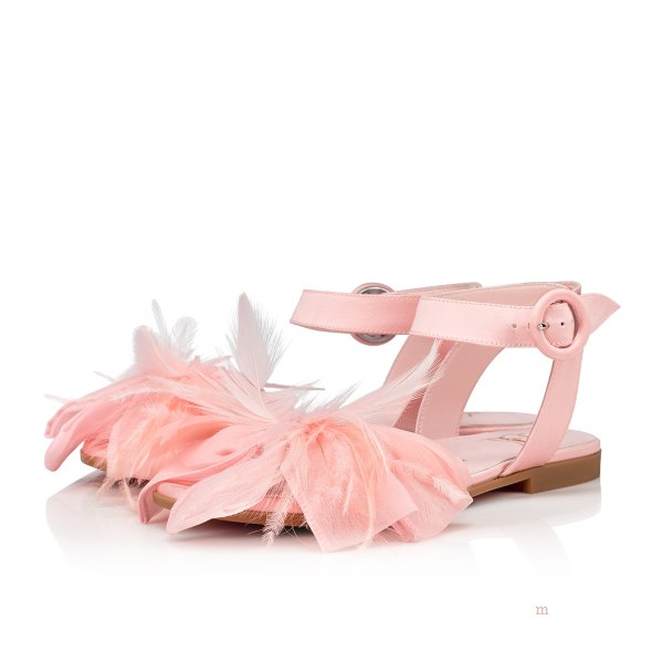 Christian Louboutin Anemonou Girls' Sandals Pink | ZPEXDG408