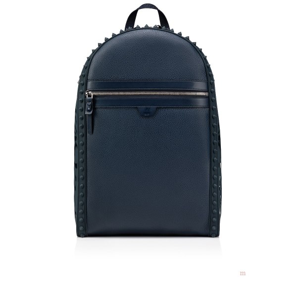 Christian Louboutin Backparis Men's Backpack Blue | TALHQX421