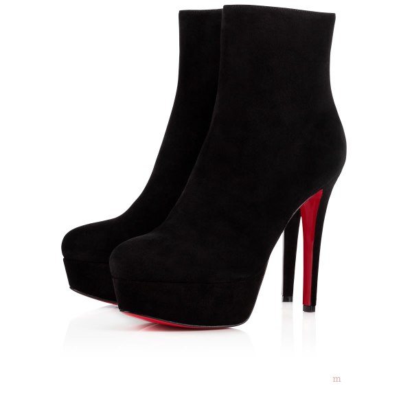 Christian Louboutin Bianca Booty Women's Ankle Boots Black | GZLVTA305