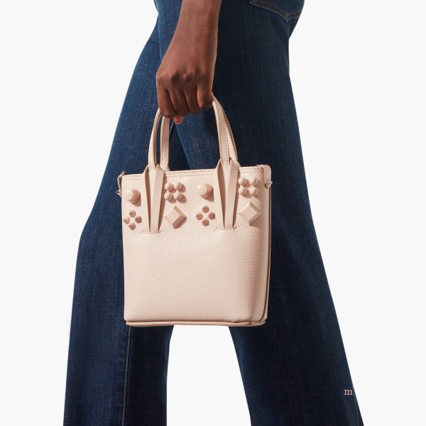 Christian Louboutin Cabata N/S mini Women's Tote Bag Beige | LDQCKX169