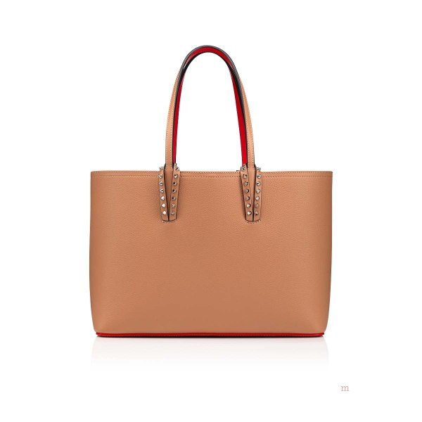 Christian Louboutin Cabata small Women's Tote Bag Beige | ADKJTP091