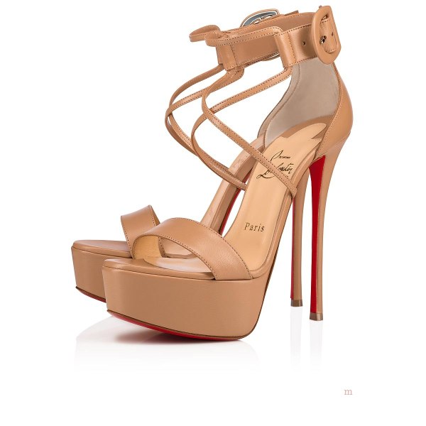 Christian Louboutin Choca Women's Sandals Beige | BHDPCW578