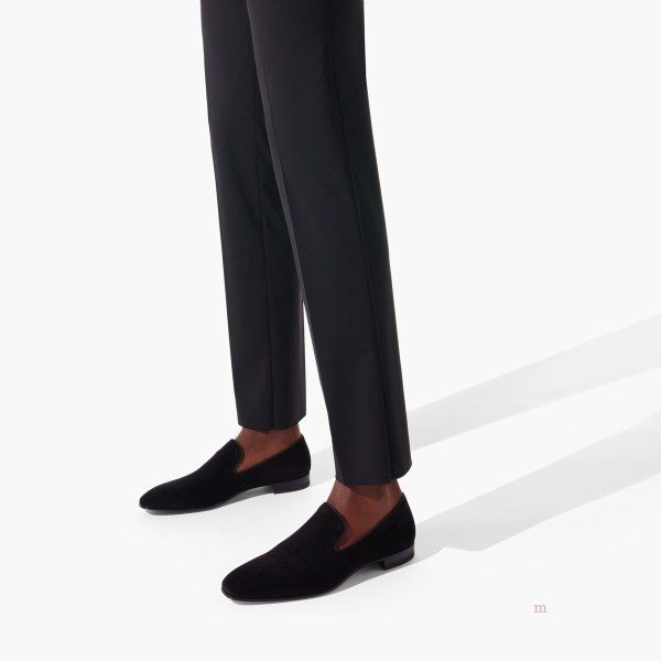 Christian Louboutin Dandelion Men's Loafers Black | QZSBGV534