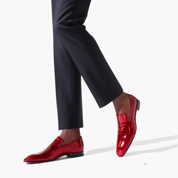 Christian Louboutin Dandelion Men's Loafers Red | YJAEPL297