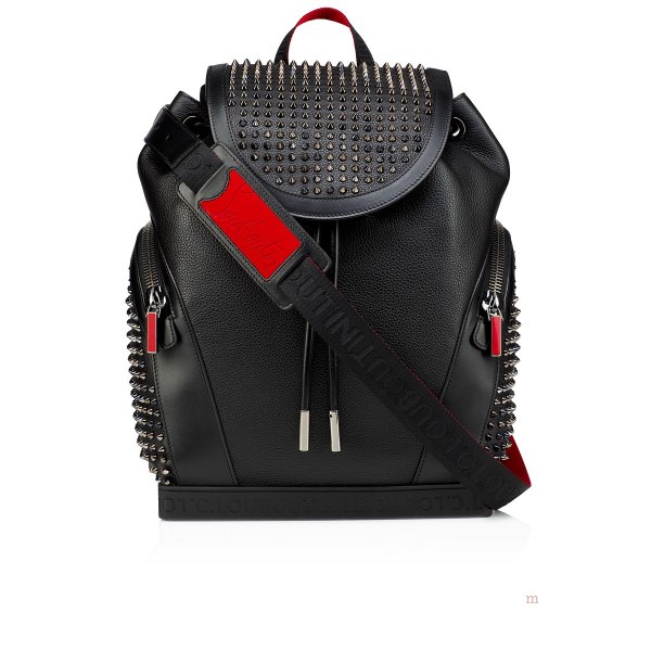 Christian Louboutin Explorafunk Men's Backpack Black | BEDPAR261