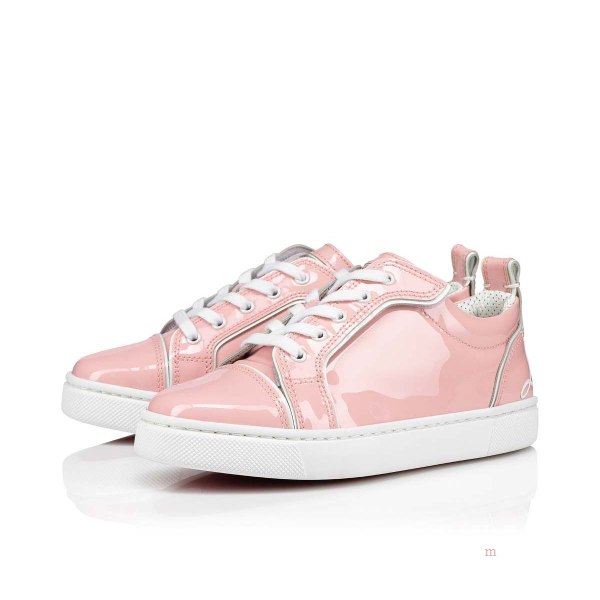 Christian Louboutin Funnyto Girls' Low Top Sneakers Pink | ODXCNW198